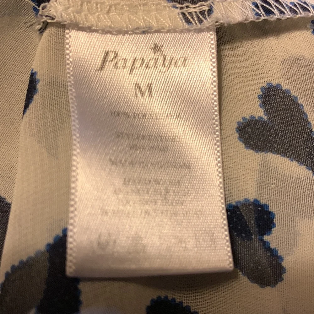 Papaya Heart Shaped Dots Sleeveless Top Size Medium - Picture 5 of 5